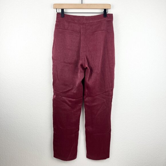 HOUSE OF HARLOW X REVOLVE Vincent Pant in Raspberry Red, Size XS - Picture 6 of 7